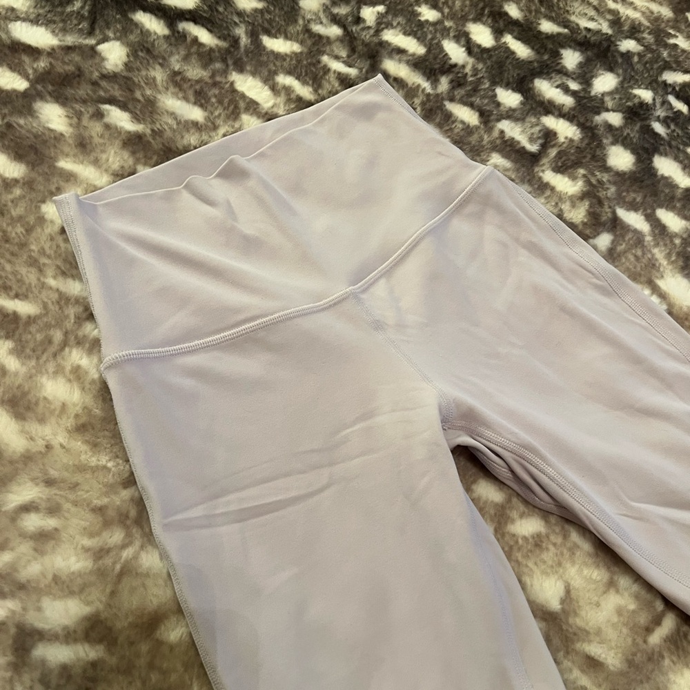 Lululemon Lavender Align High Rise Shorts